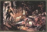 Max Slevogt Don Giovannis Begegnung mit dem steinernen Gast oil painting